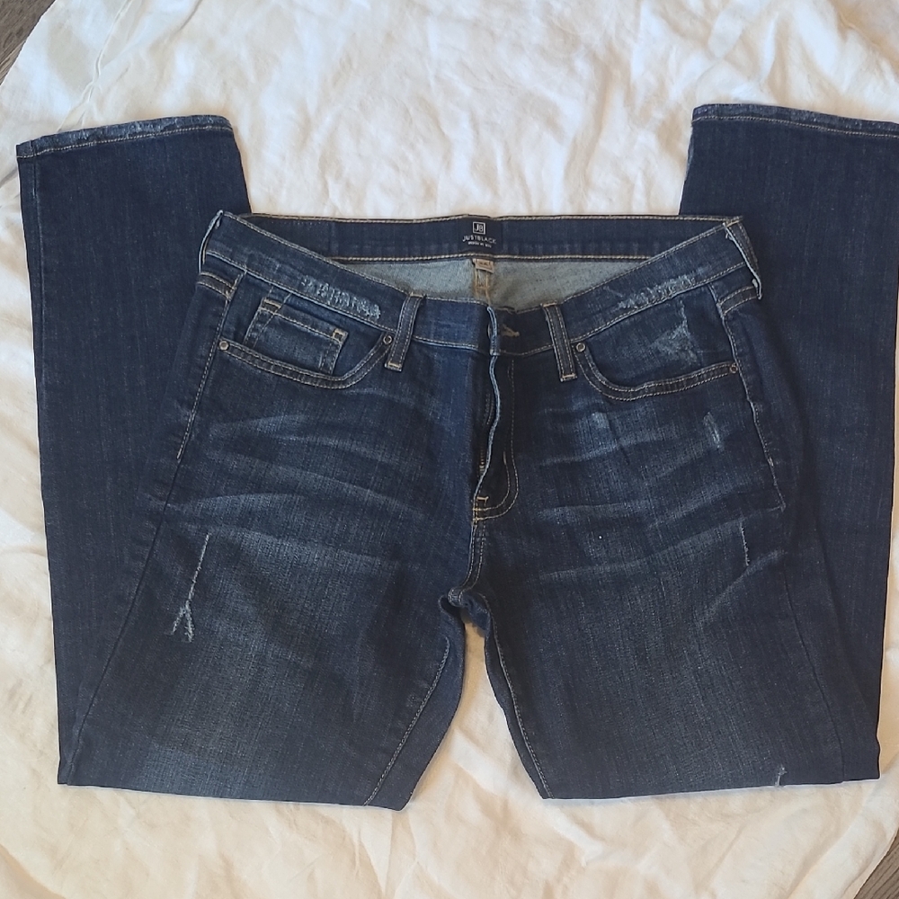 Just Black Dark Blue Women Jeans